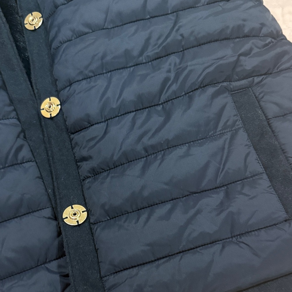 Reversible Faux Fur Hooded Puffer Jacket REBECCA MINKOFF - Picture 17 of 17